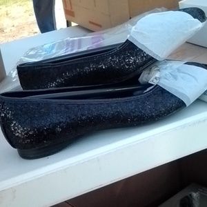 Glittery Ballet Flats